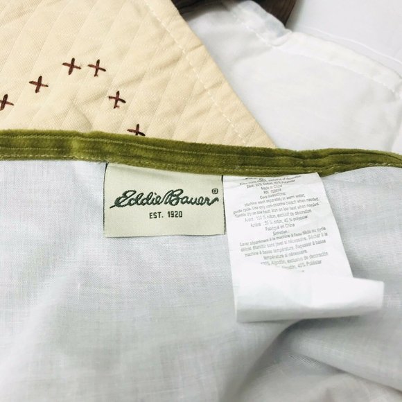 Eddie Bauer Enchanted Hollow Window Top Curtain - Picture 4 of 10